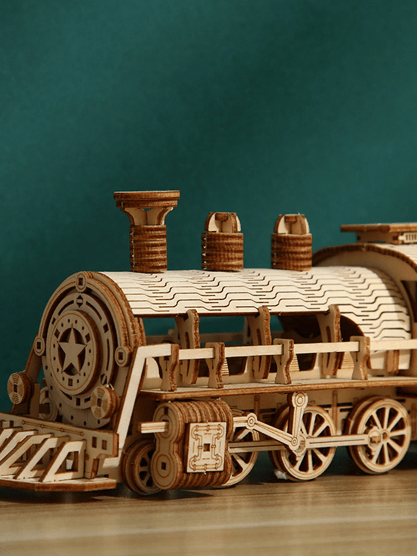 Wooden Train Puzzle